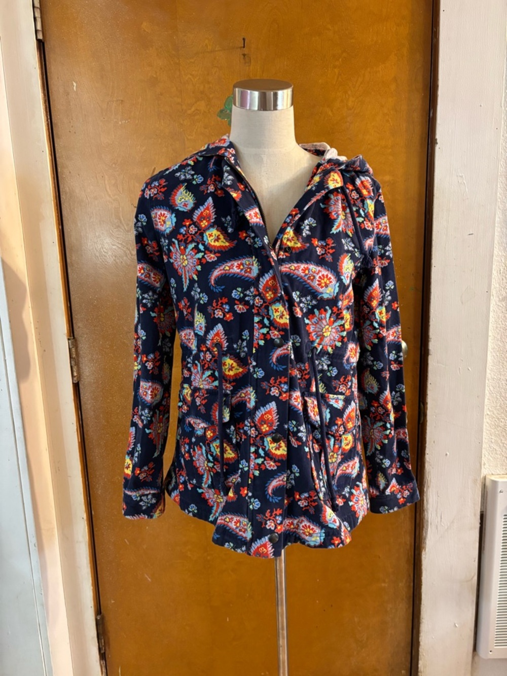 Levi’s Paisley jacket.
